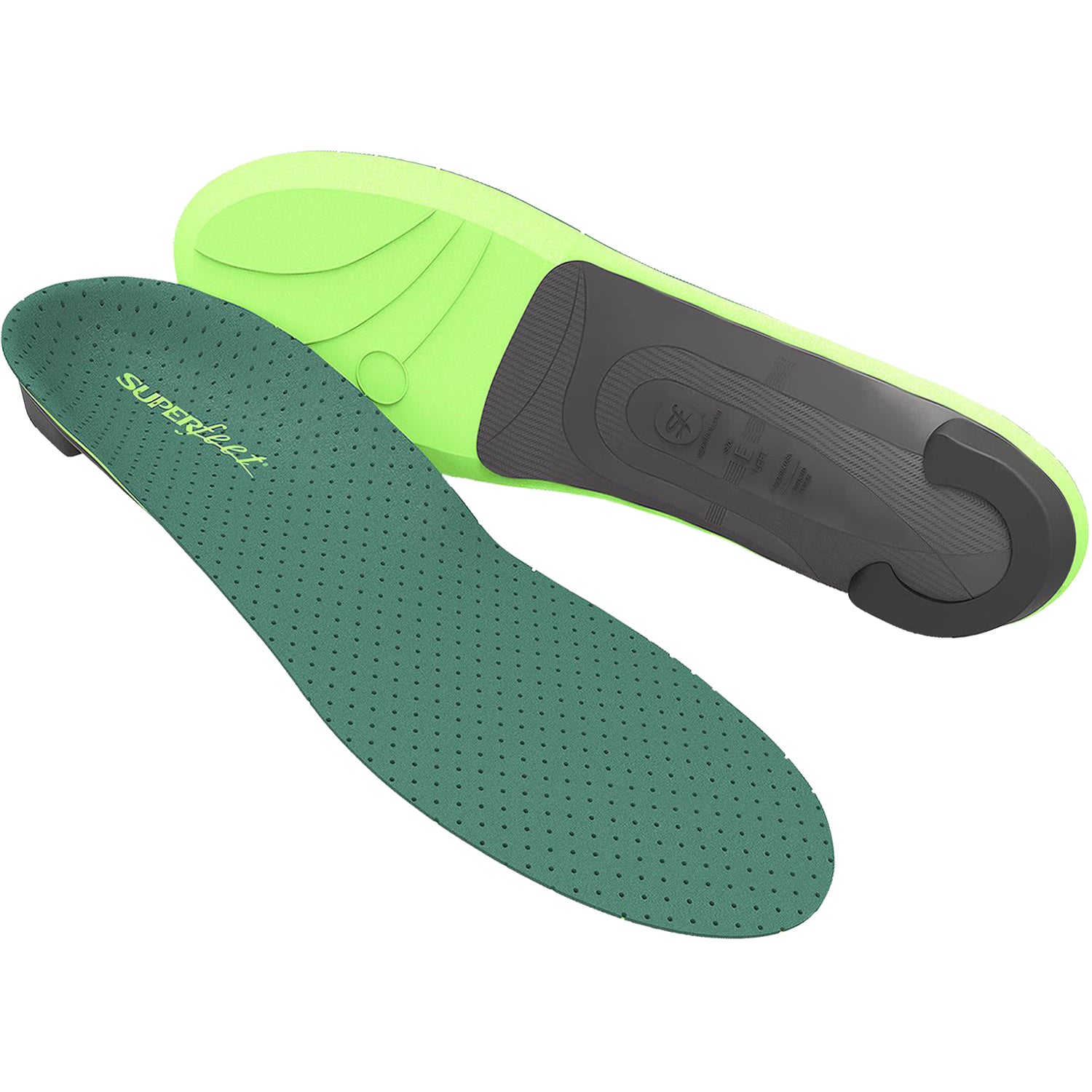 Unisex Superfeet Superfeet Go Pain Relief Insoles Unisex Insoles Green Green
