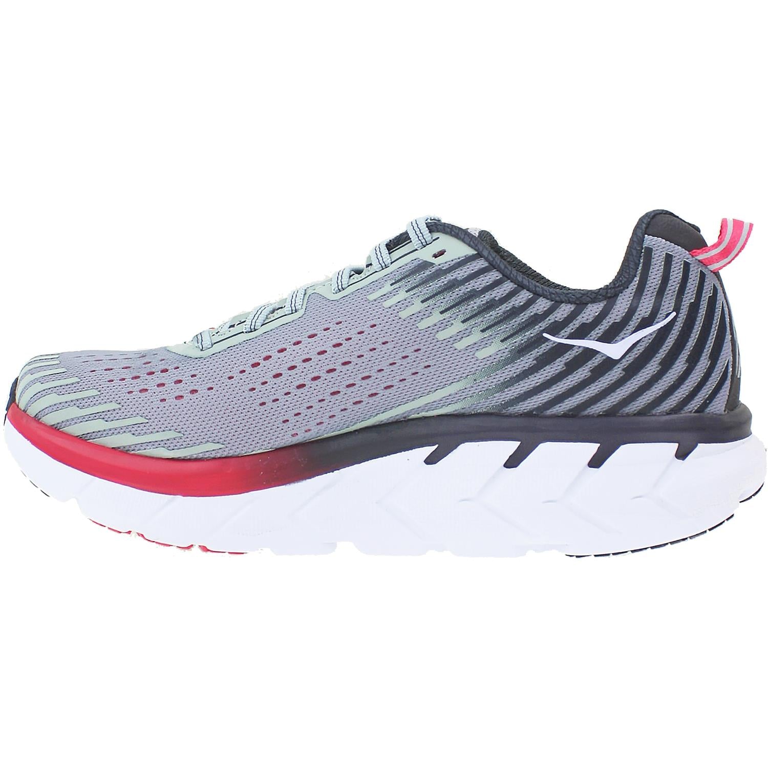 Womens Hoka one one Hoka Clifton 5 Women's Running Shoes Alloy/Metal Mesh Alloy/Metal Mesh