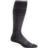 Womens Sockwell Sockwell Micro Grade Knee High Socks 15-20 mmHg Women's Therapeutic Socks Black Black