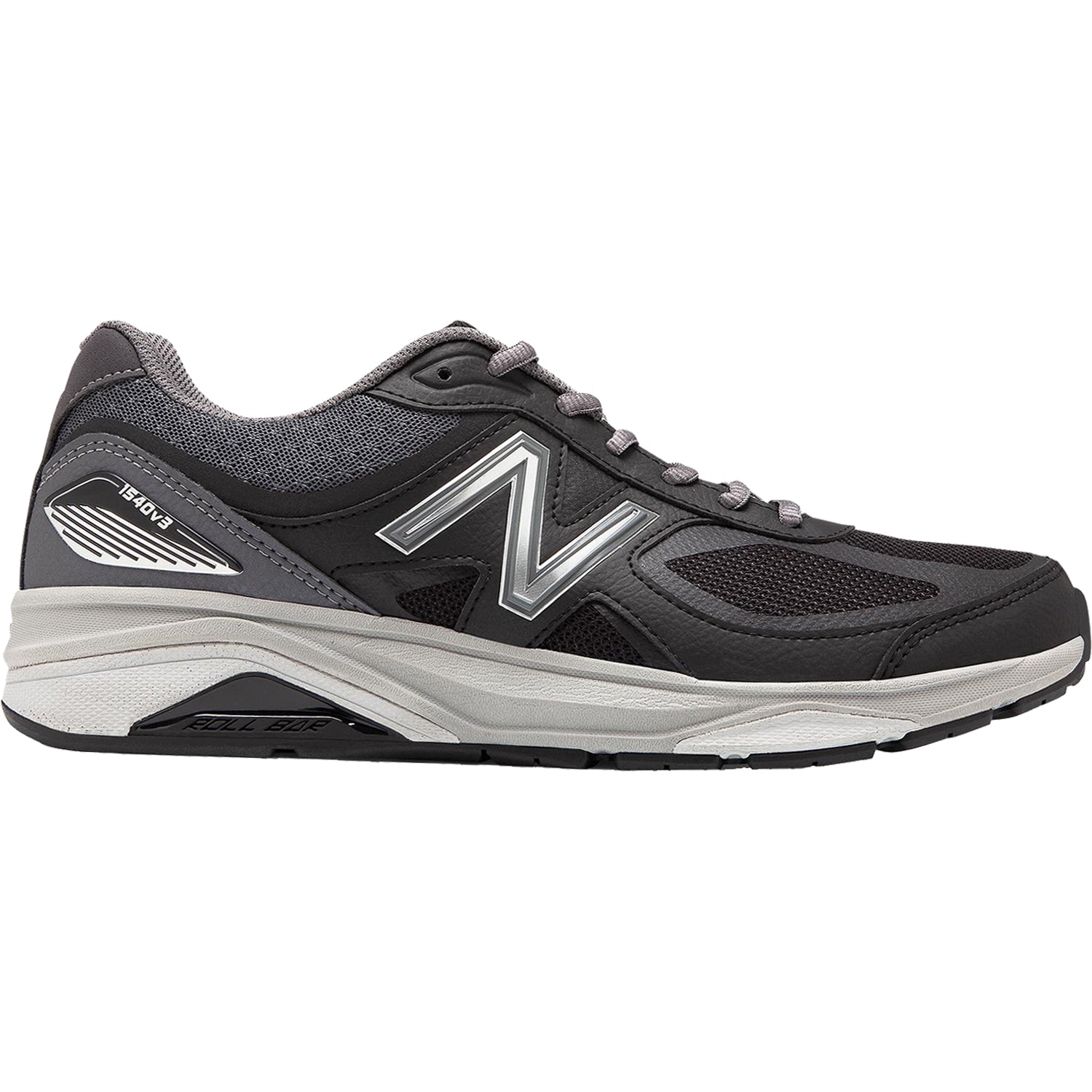 Mens New balance Men's New Balance M1540BK3 Running Shoes Black/Castlerock Synthetic/Mesh (Stability Support) Black/Castlerock Synthetic/Mesh
