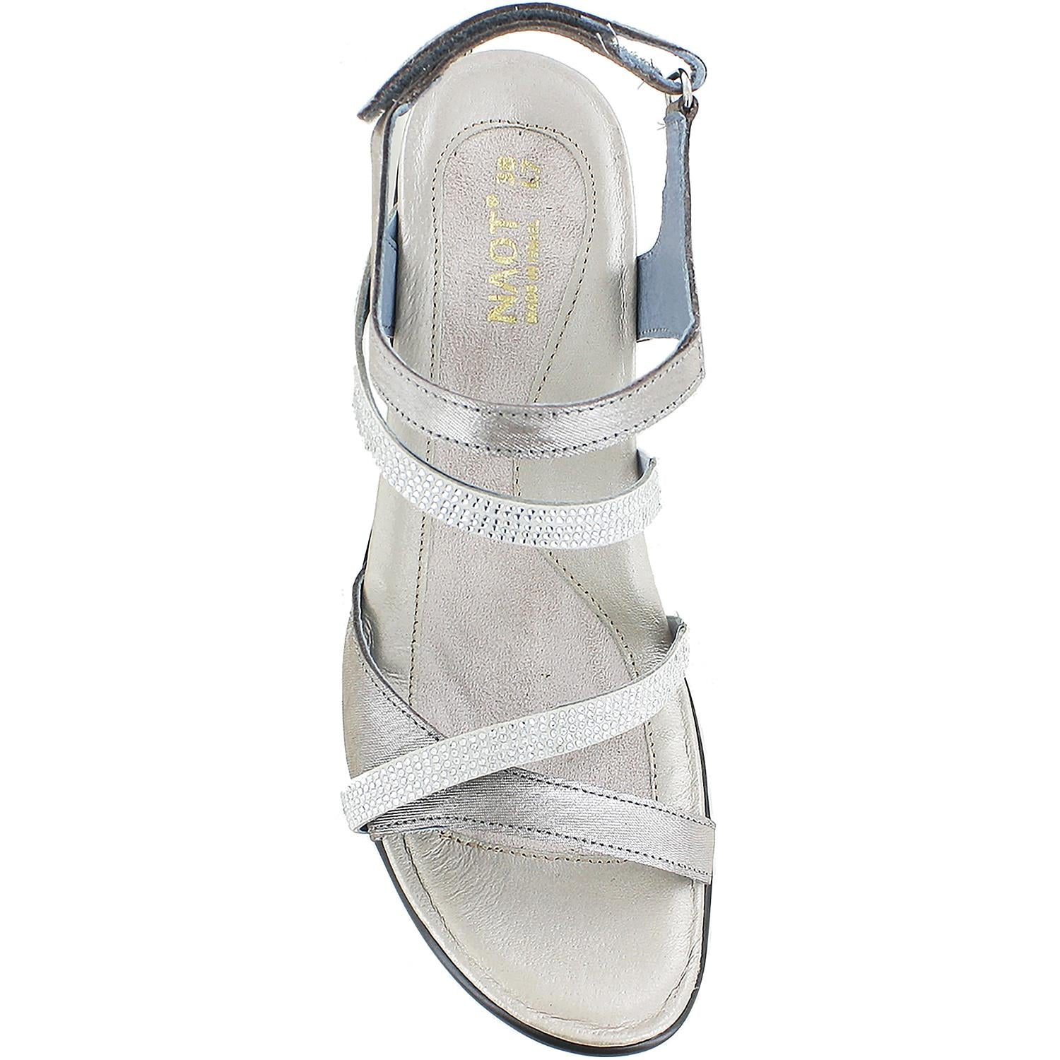 Naot Innovate Silver Naot Women's Dress Sandals Footwear