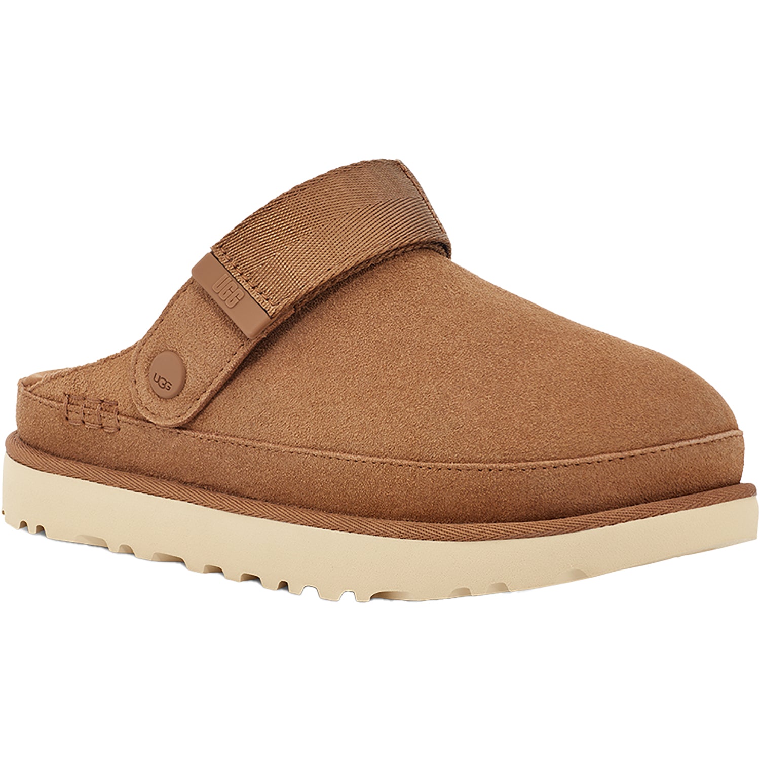 Womens Ugg Women's UGG Goldenstar Clog Chestnut Suede Chestnut Suede