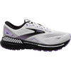 Womens Brooks Brooks Adrenaline GTS 23 Stability Mesh Women's Running Shoes Grey/Black/Purple (Stability Support) Grey/Black/Purple