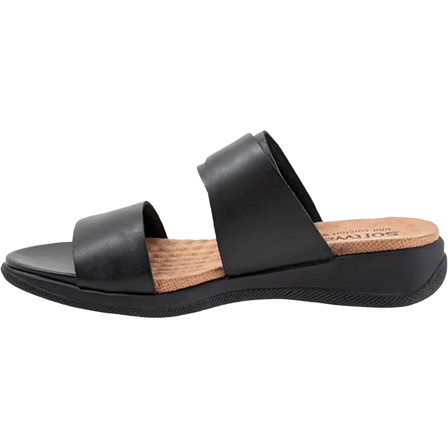 Womens Soft walk Soft Walk Toki Women's Sandals Black Leather Black Leather