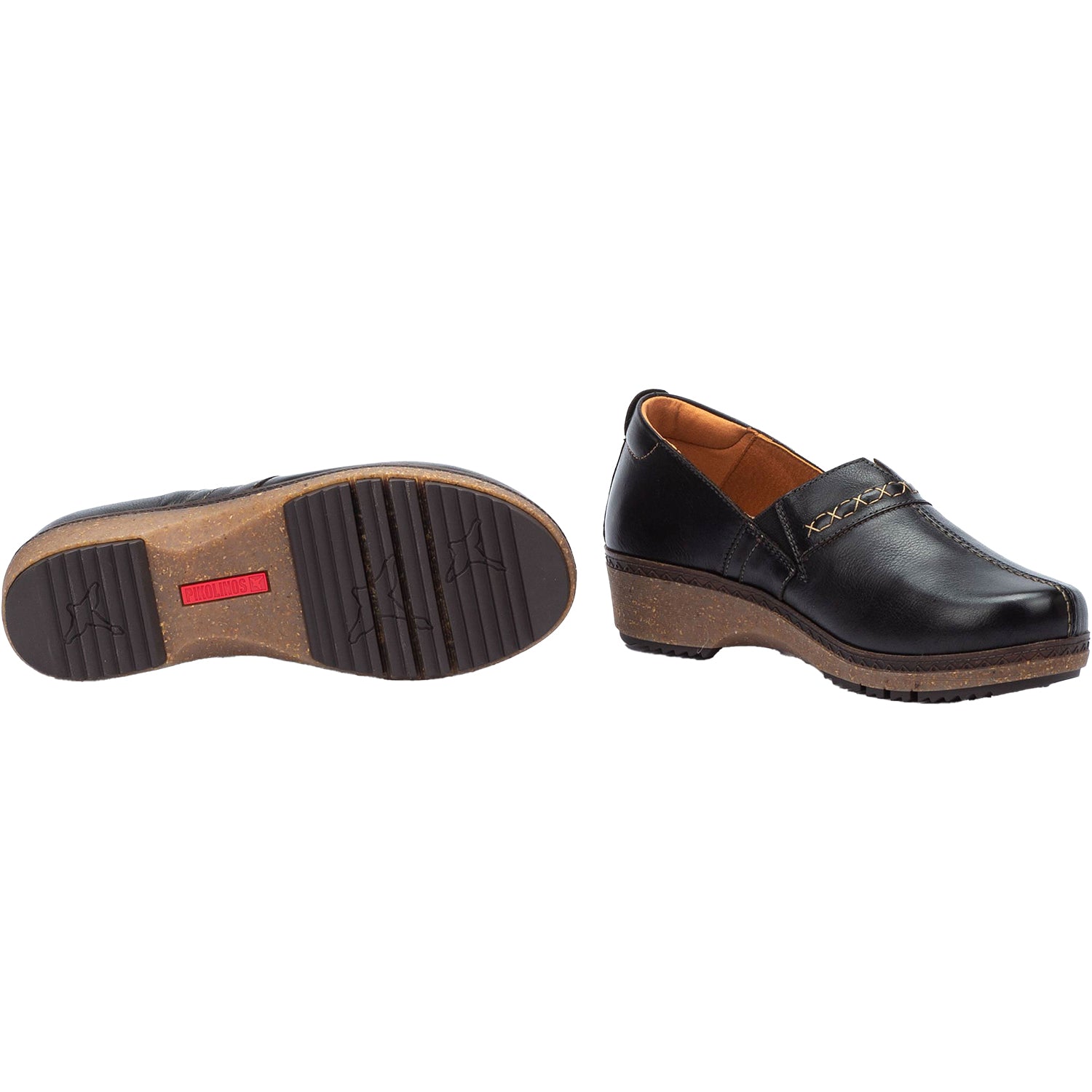 Womens Pikolinos Pikolinos Granada W0W-3627 Women's Shoes Black Leather Black Leather