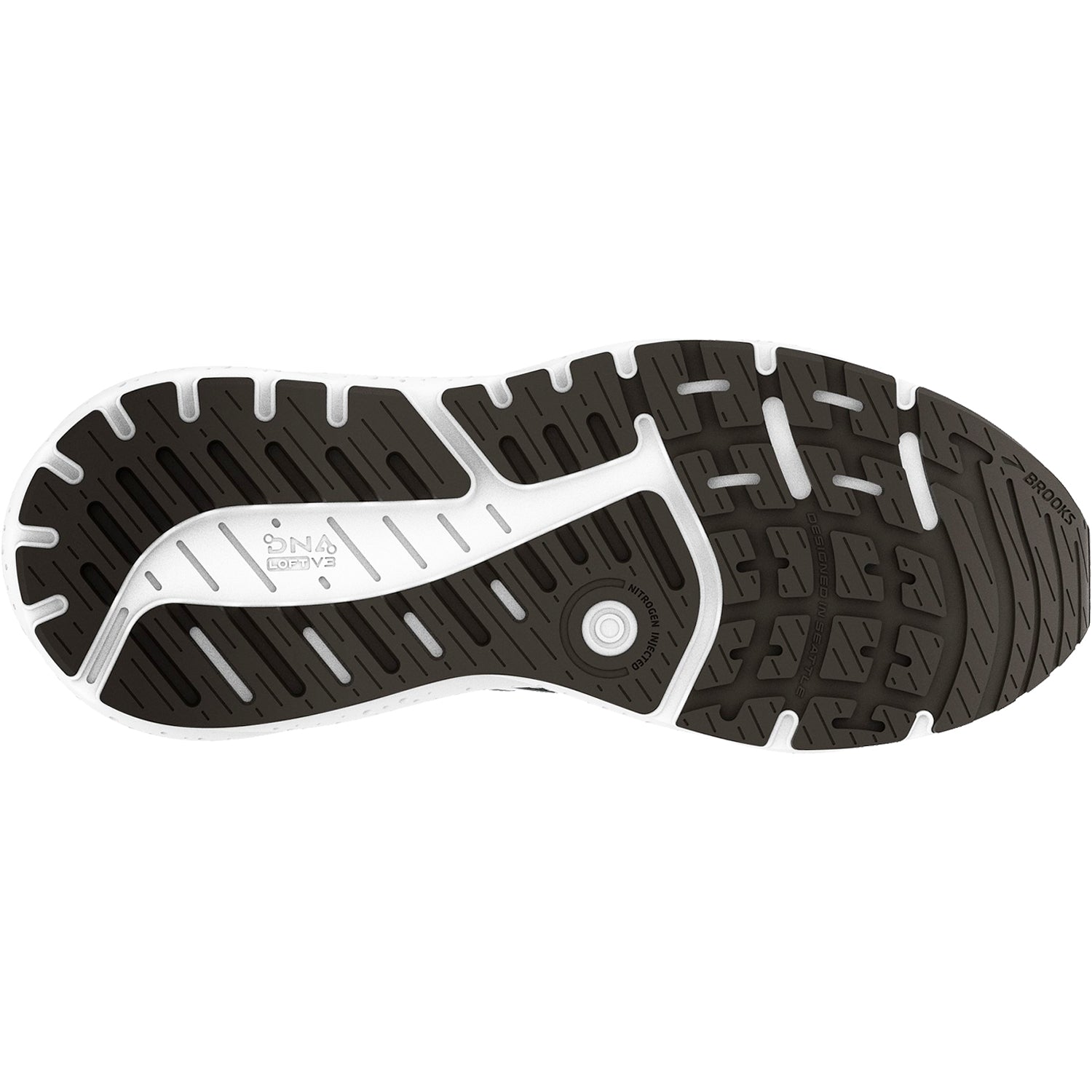 Womens Brooks Brooks Ariel GTS 23 (Stability Support) Women's Road Running Shoes Black/Grey/White Mesh Black/Grey/White Mesh