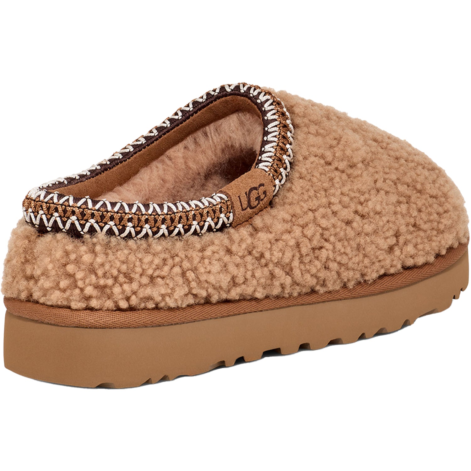 Womens Ugg Women's UGG Tasman Maxi Curly Chestnut Suede Chestnut Suede