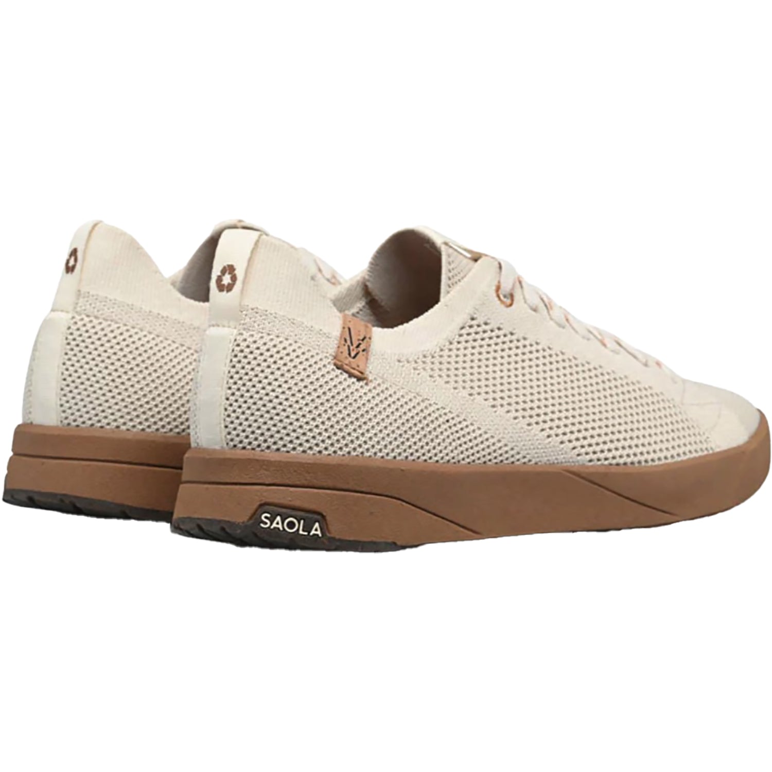 Mens Saola Saola Cannon Knit 20 Men's Vegan Sneakers Dune Dune