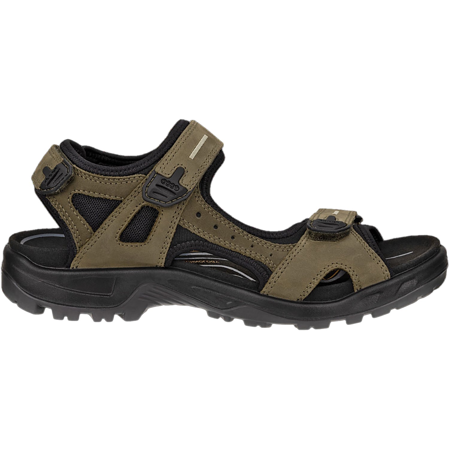 Mens Ecco Ecco Offroad Yucatan Men's Outdoor Sandals Tarmac/Tarmac Nubuck Tarmac/Tarmac Nubuck