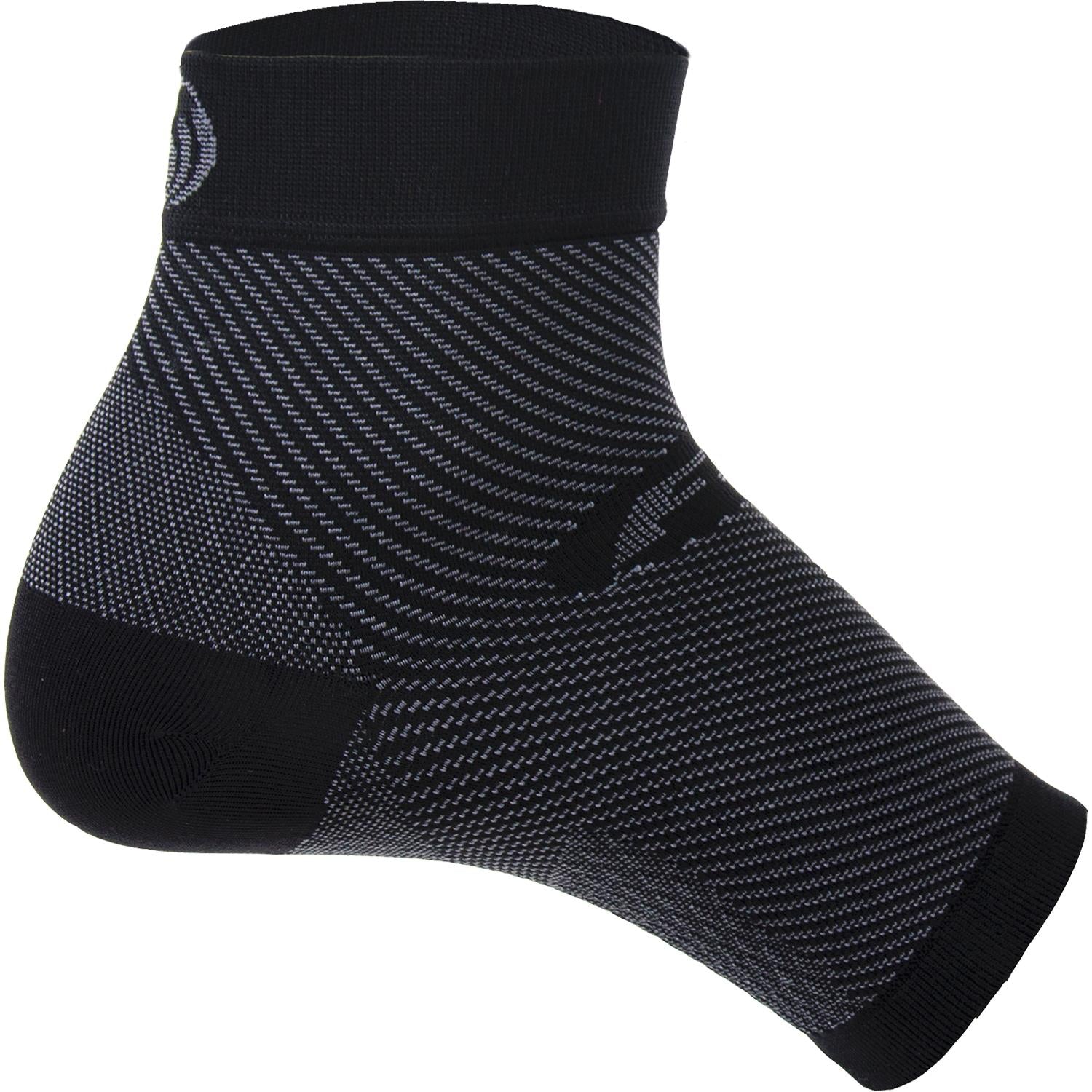 Unisex Os1st OS1st FS6 Compression Foot Sleeve - Pair Plantar Fasciitis Socks Black Black
