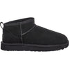 Womens Ugg UGG Classic Ultra Mini Women's Boots Black Black Sheepskin