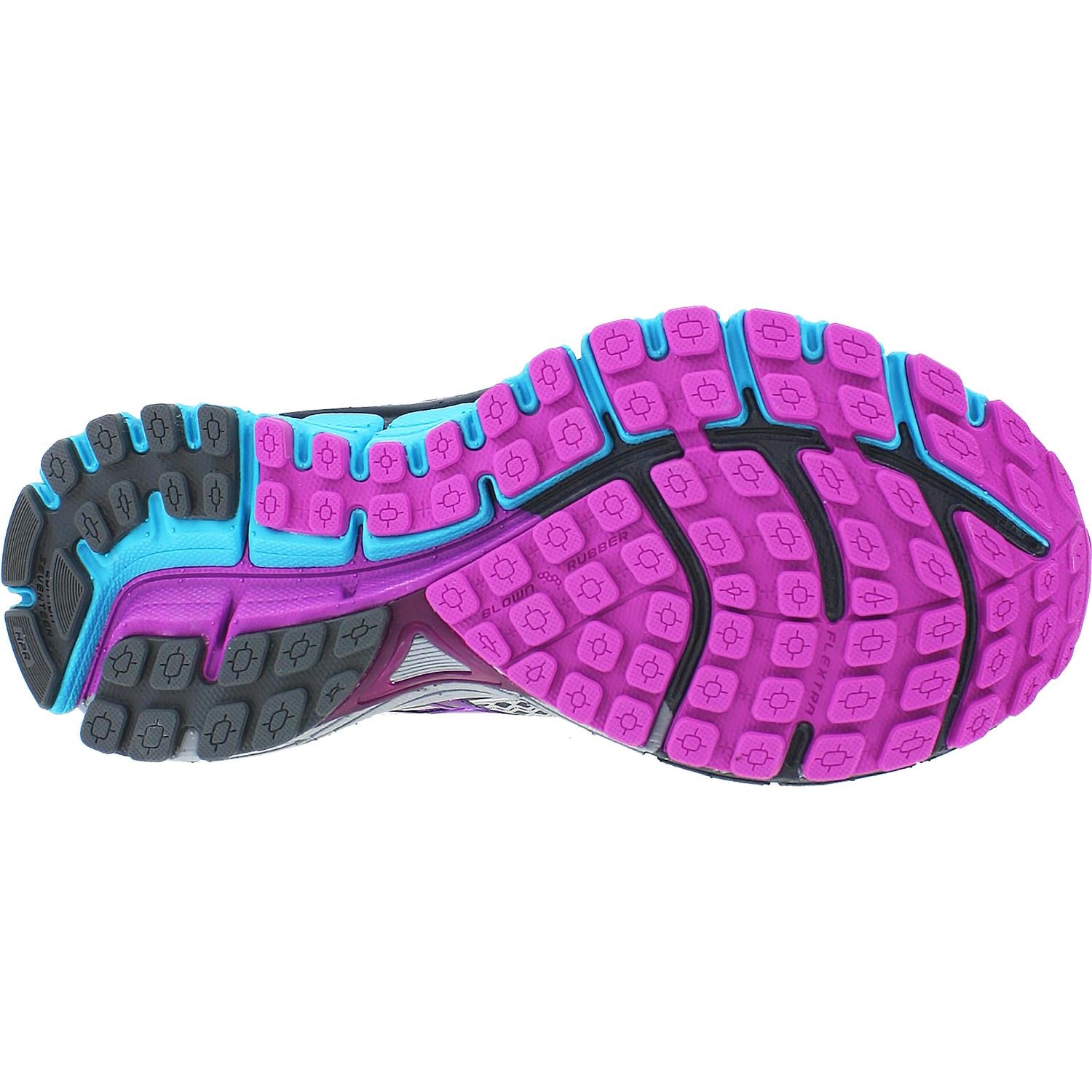 Womens Brooks Brooks Adrenaline GTS 17 Women's Running Shoes Silver/Purple Cactus Mesh (Stability Support) Silver/Purple Cactus Mesh