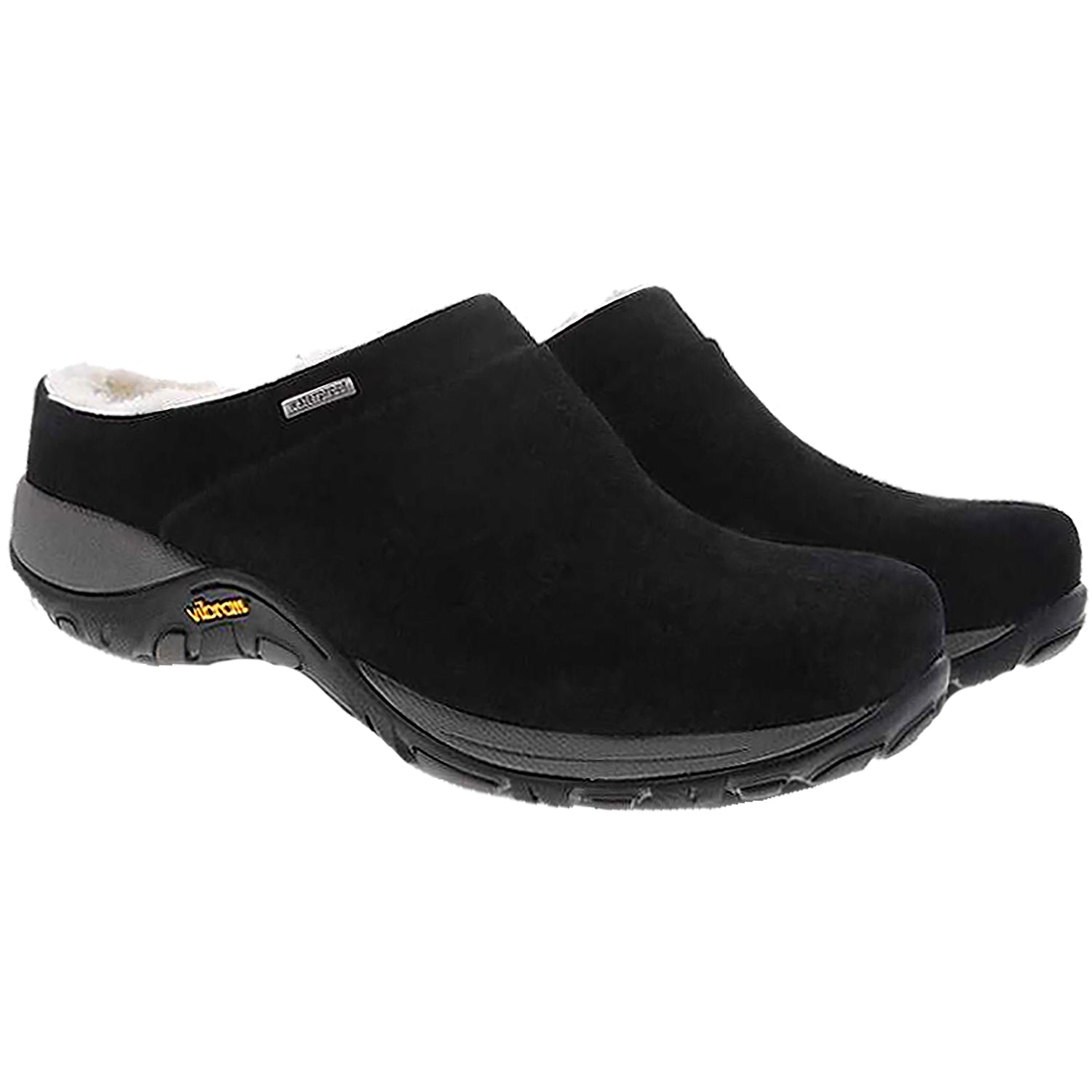 Womens Dansko Dansko Parson Women's Walking Shoes Black Suede Black Suede