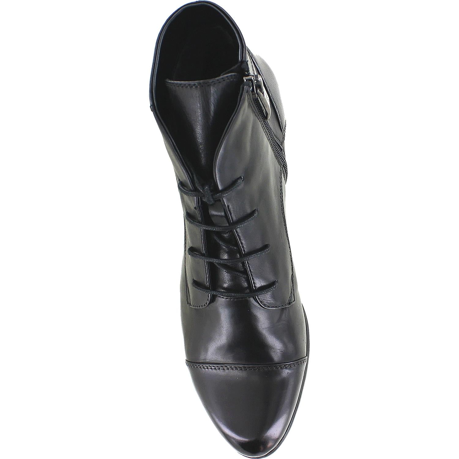 Womens Regarde le ciel Regarde Le Ciel Stefany-123 Women's Ankle Boots Black Glove Leather Black Glove Leather