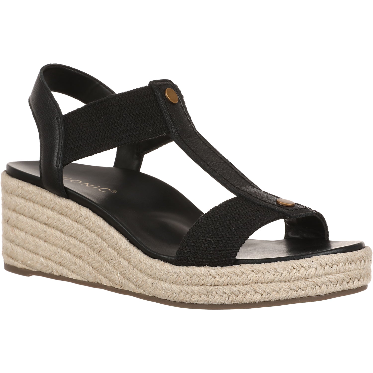 Womens Vionic Women's Vionic Calera Wedge Black Black