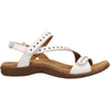 Womens Taos Taos Dazzle Women's Sandals White Leather White Leather