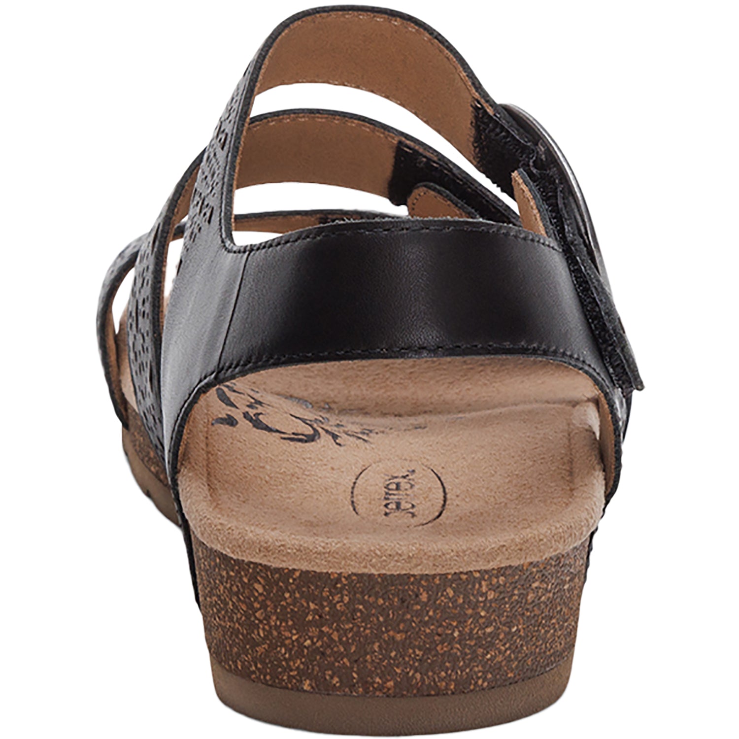 Womens Aetrex Aetrex Lilly Cutout Women's Sandals Black Black