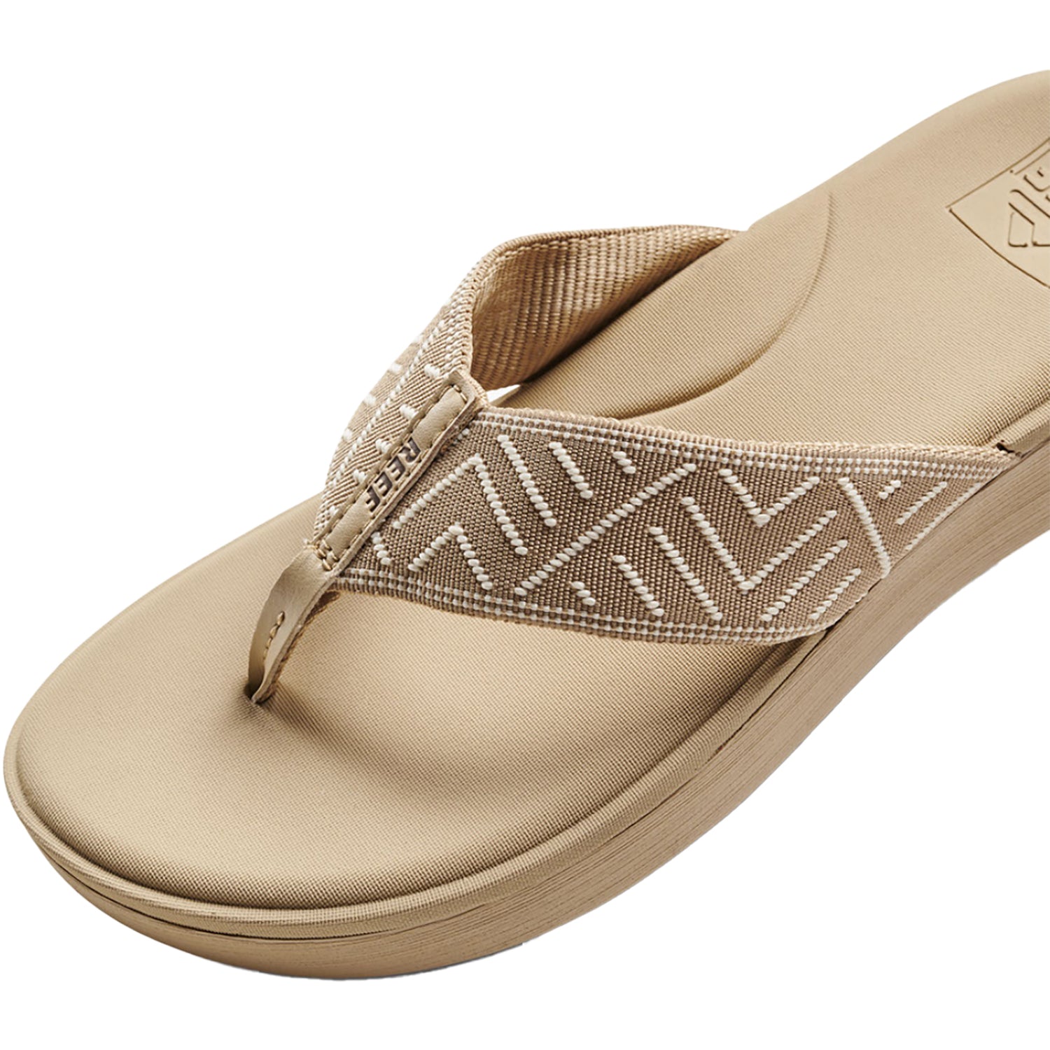 Womens Reef REEF Cushion Cloud TX Sandals Thong Sandals Oasis Geo Synthetic Oasis Geo Synthetic