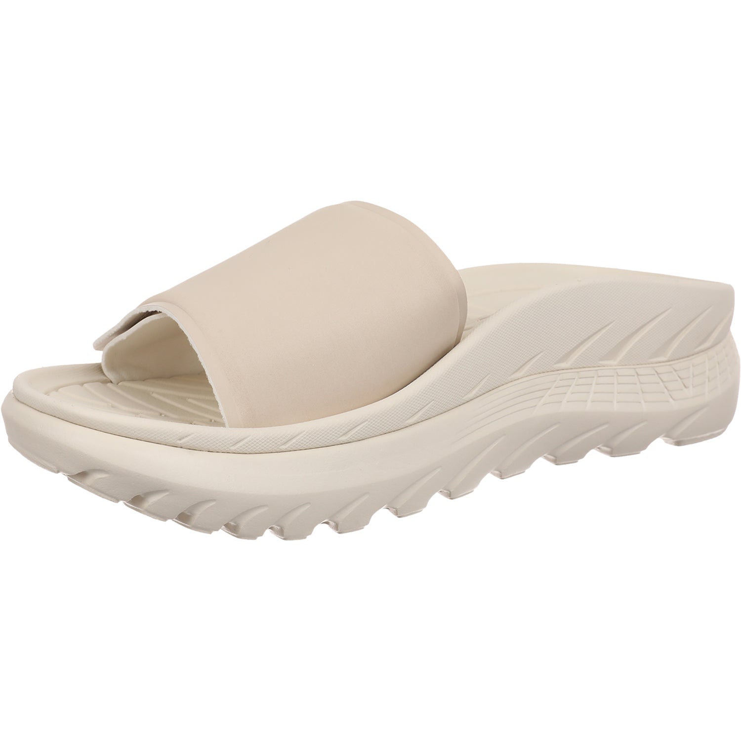 Unisex Vionic Vionic Rejuvenate Unisex Recovery Sandals Cream Synthetic Cream Synthetic