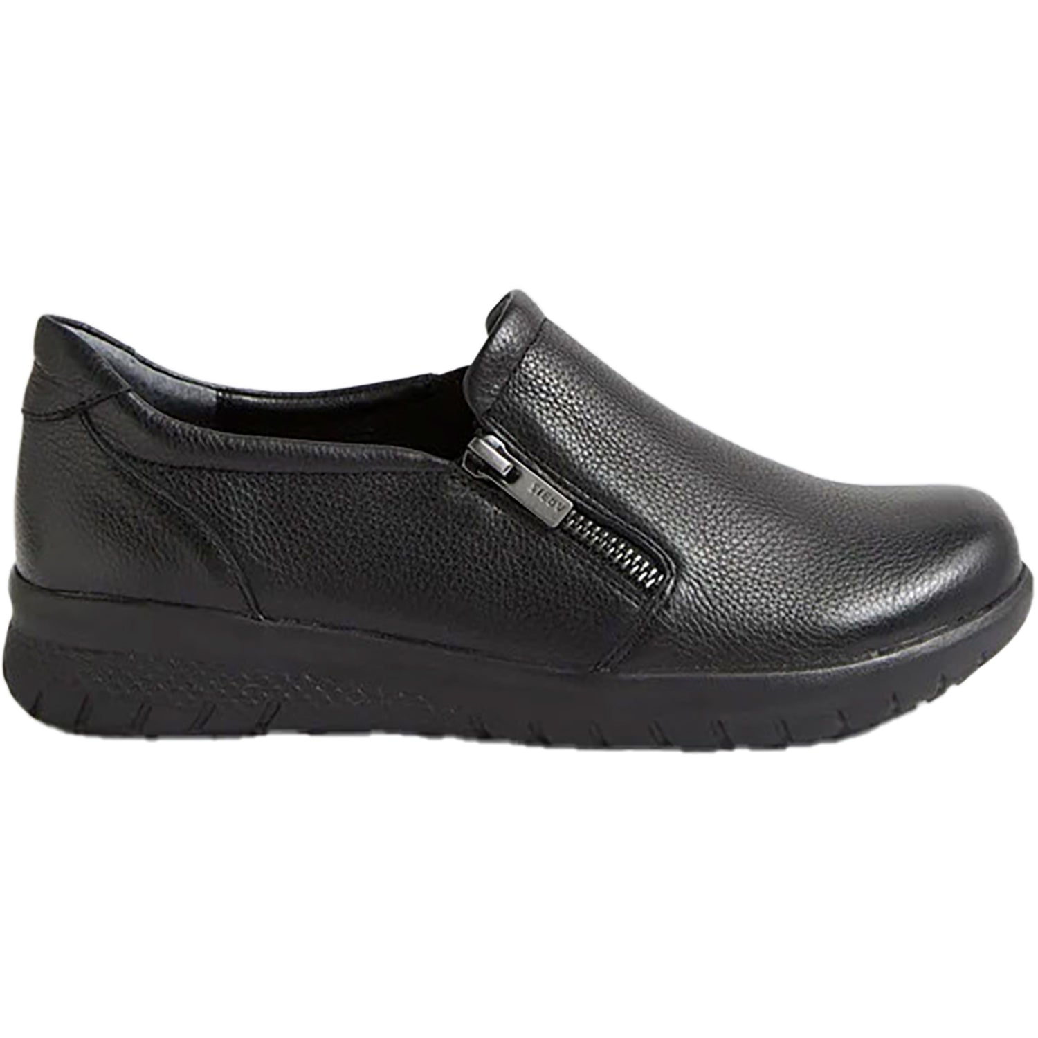 ziera dress shoes Ziera Senan Tumble Women's Slip Ons Black 44 / Wide