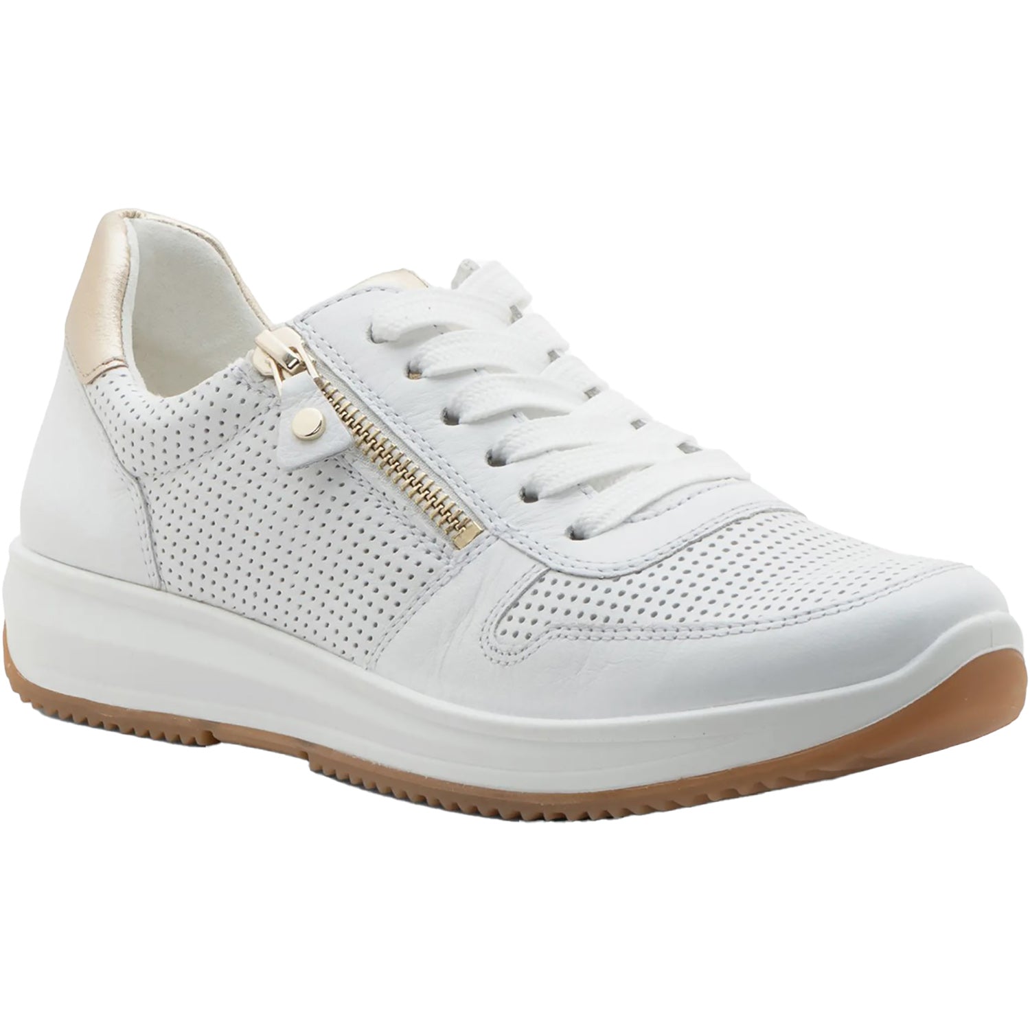 Womens Ara shoes Women's Ara Opal White Calf Leather White Calf Leather