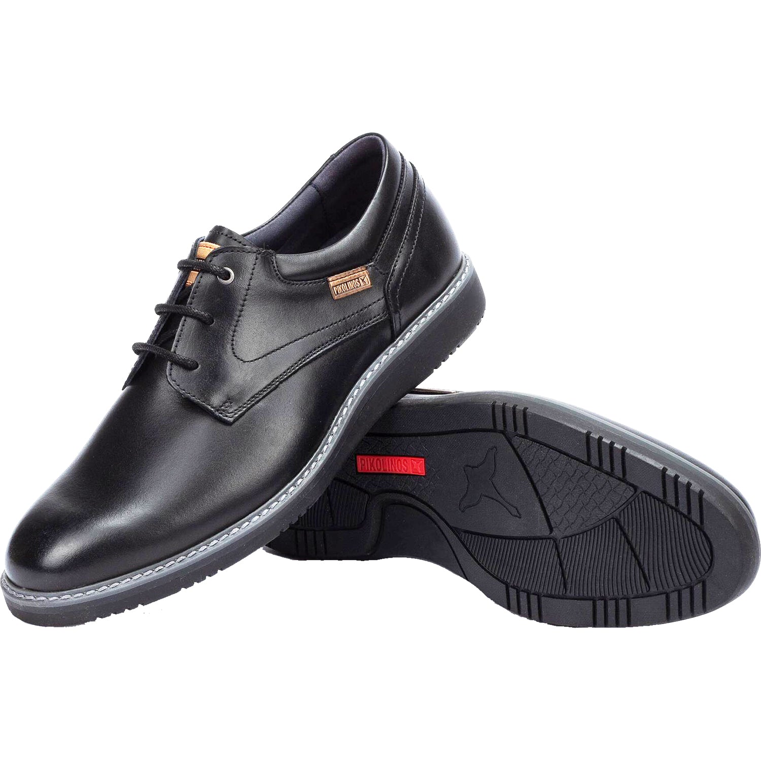 Mens Pikolinos Pikolinos Avila M1T-4050 Men's Dress Shoes Black Leather Black Leather