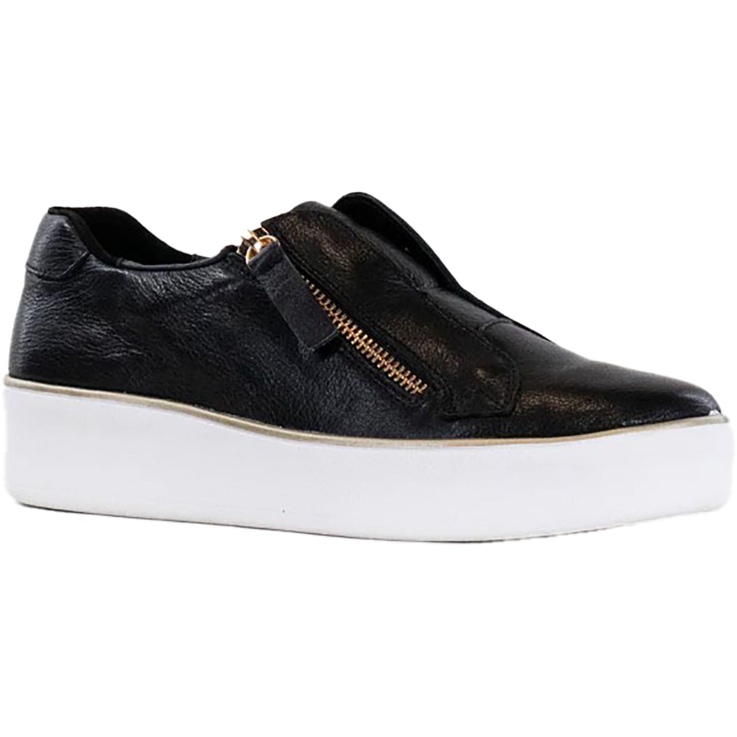 Womens Ziera Ziera Zikta Women's Shoes White Sole/Black Leather White Sole/Black Leather