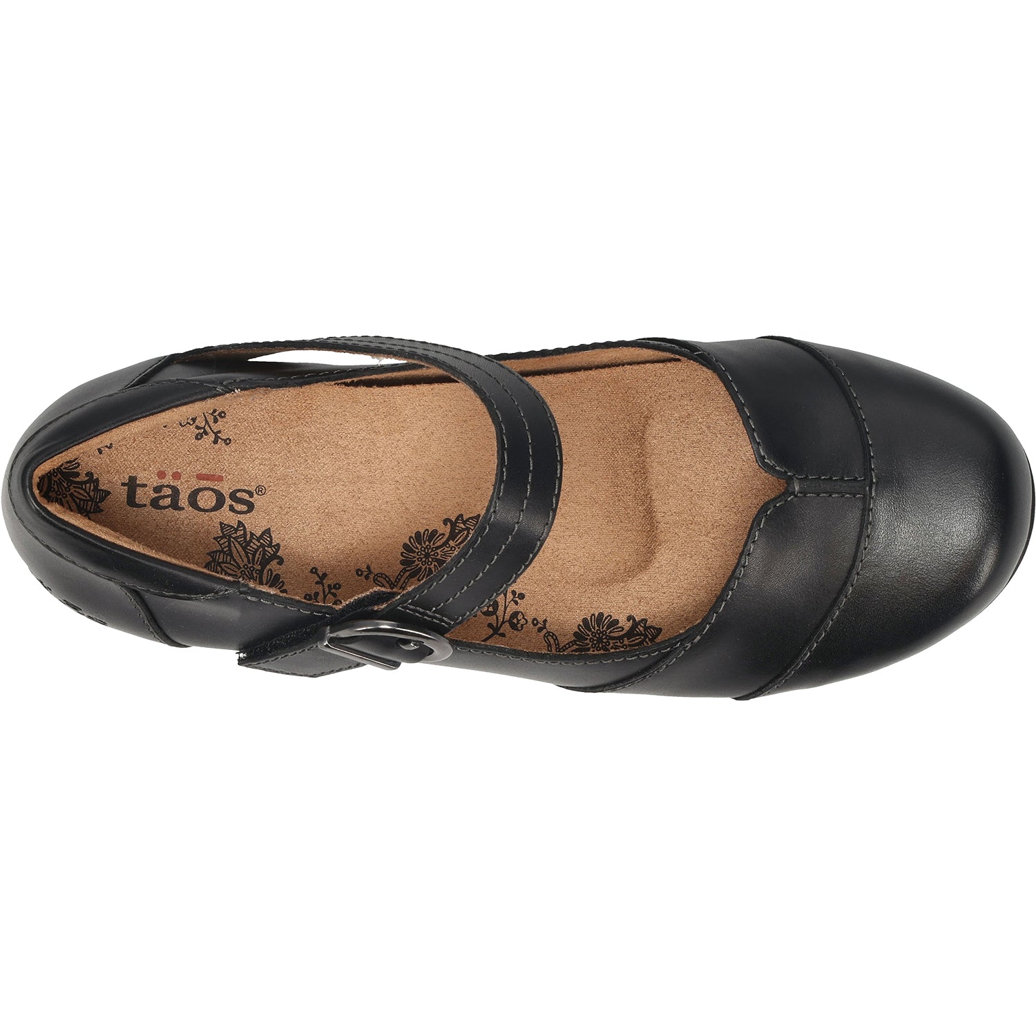 Womens Taos Women's Taos Routine Black Leather Black Leather