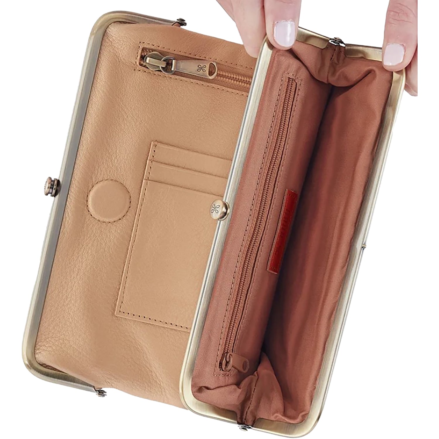 Hobo Hobo International Lauren Handbag Dusty Gold Dusty Gold