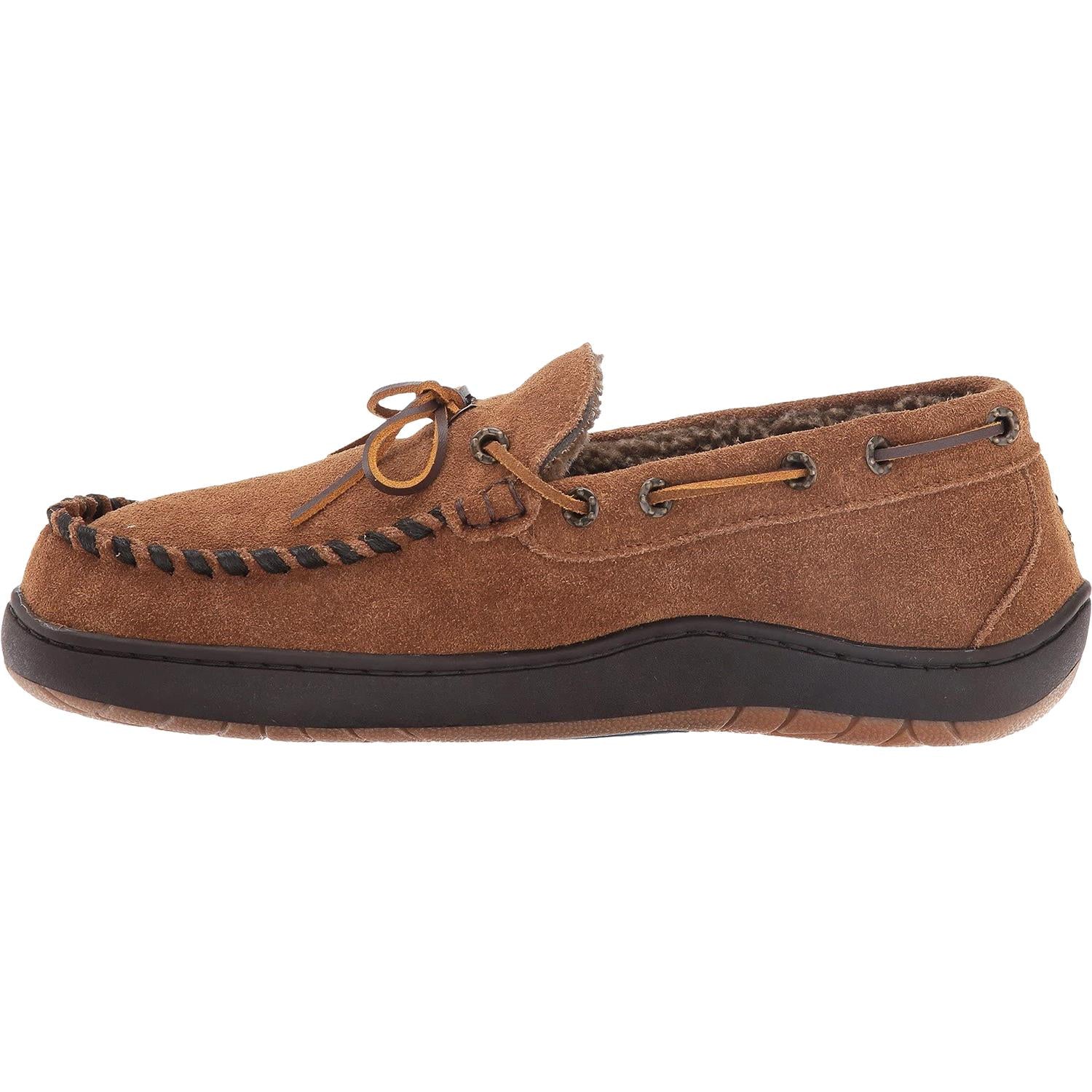 Mens Tempur-pedic Tempur-Pedic Therman Men's Slippers Chestnut Suede Chestnut Suede