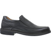 Mens Ecco Men's Ecco Holton Apron Toe Slip-On Black Leather Black Leather