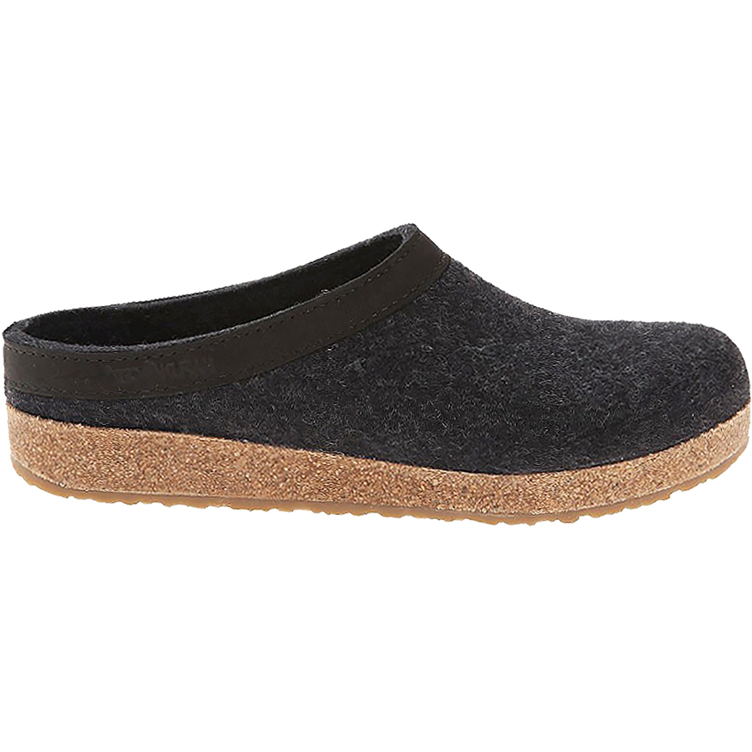 Unisex Haflinger Haflinger GZL Unisex Clogs Charcoal Wool Felt Charcoal Wool Felt