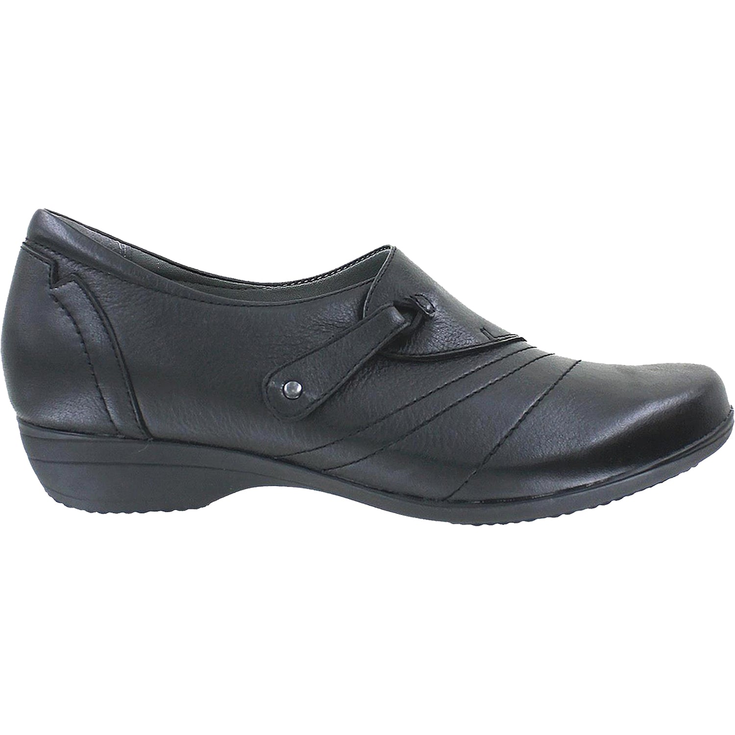 Women's Dansko Franny Black Milled Leather – Footwear