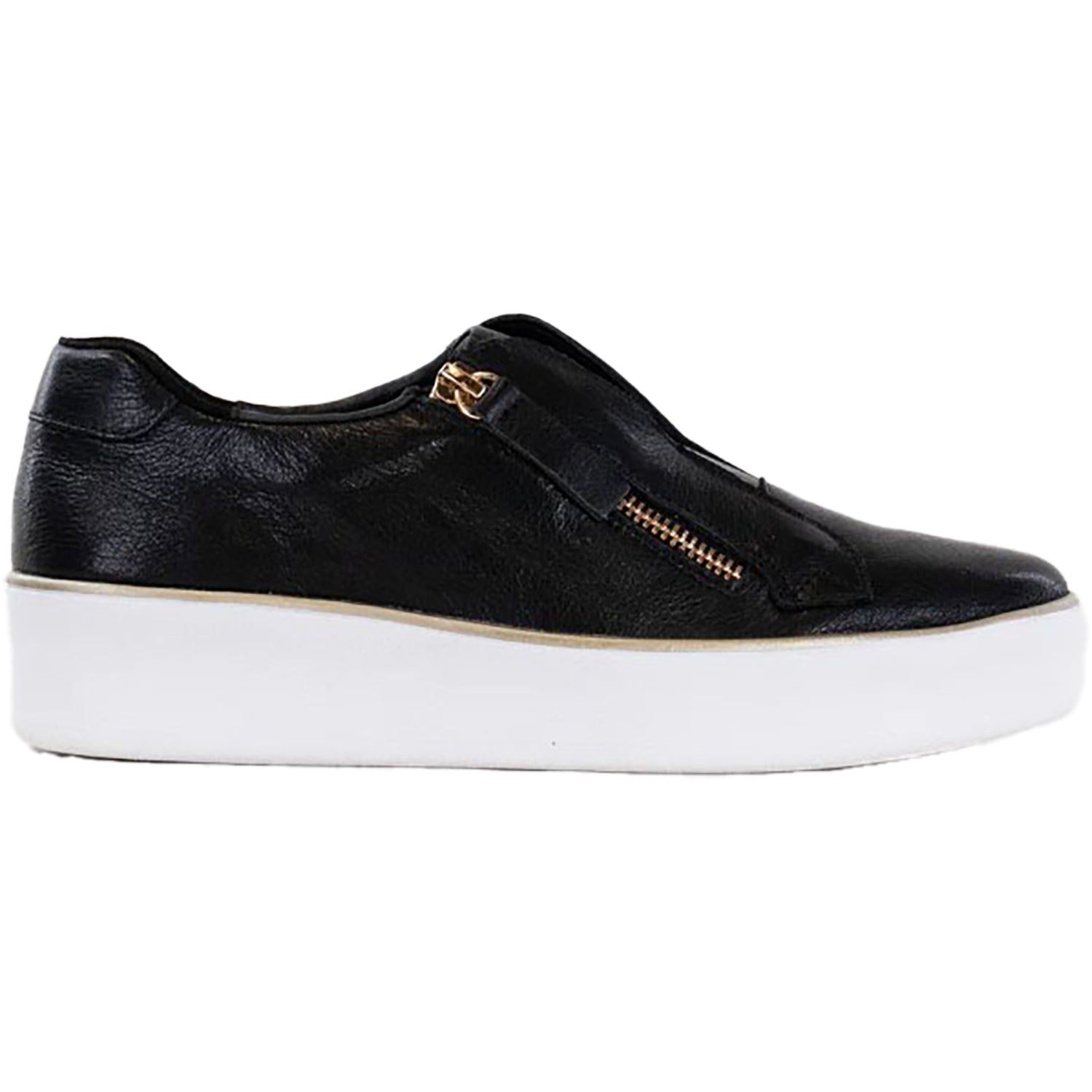 Womens Ziera Ziera Zikta Women's Shoes White Sole/Black Leather White Sole/Black Leather