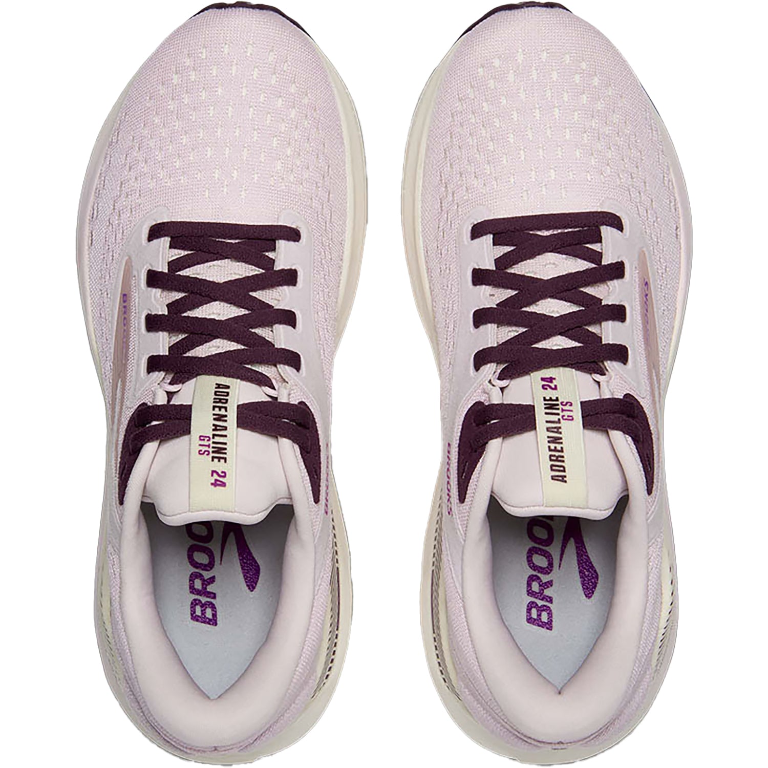 Women's Brooks Adrenaline GTS Stability 24 Orchid/Coconut/Purple