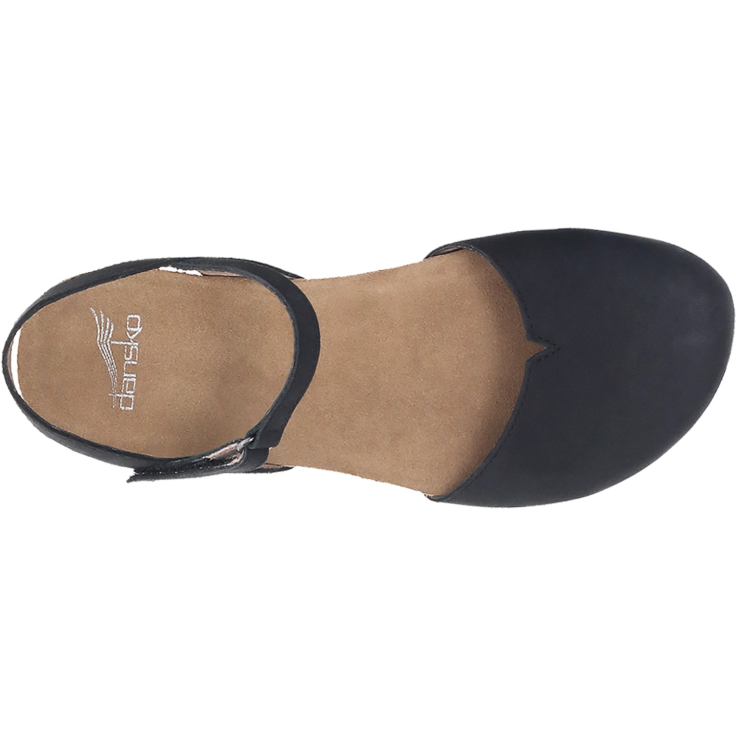 Womens Dansko Dansko Rowan Women's Shoes Black Nubuck Black Nubuck