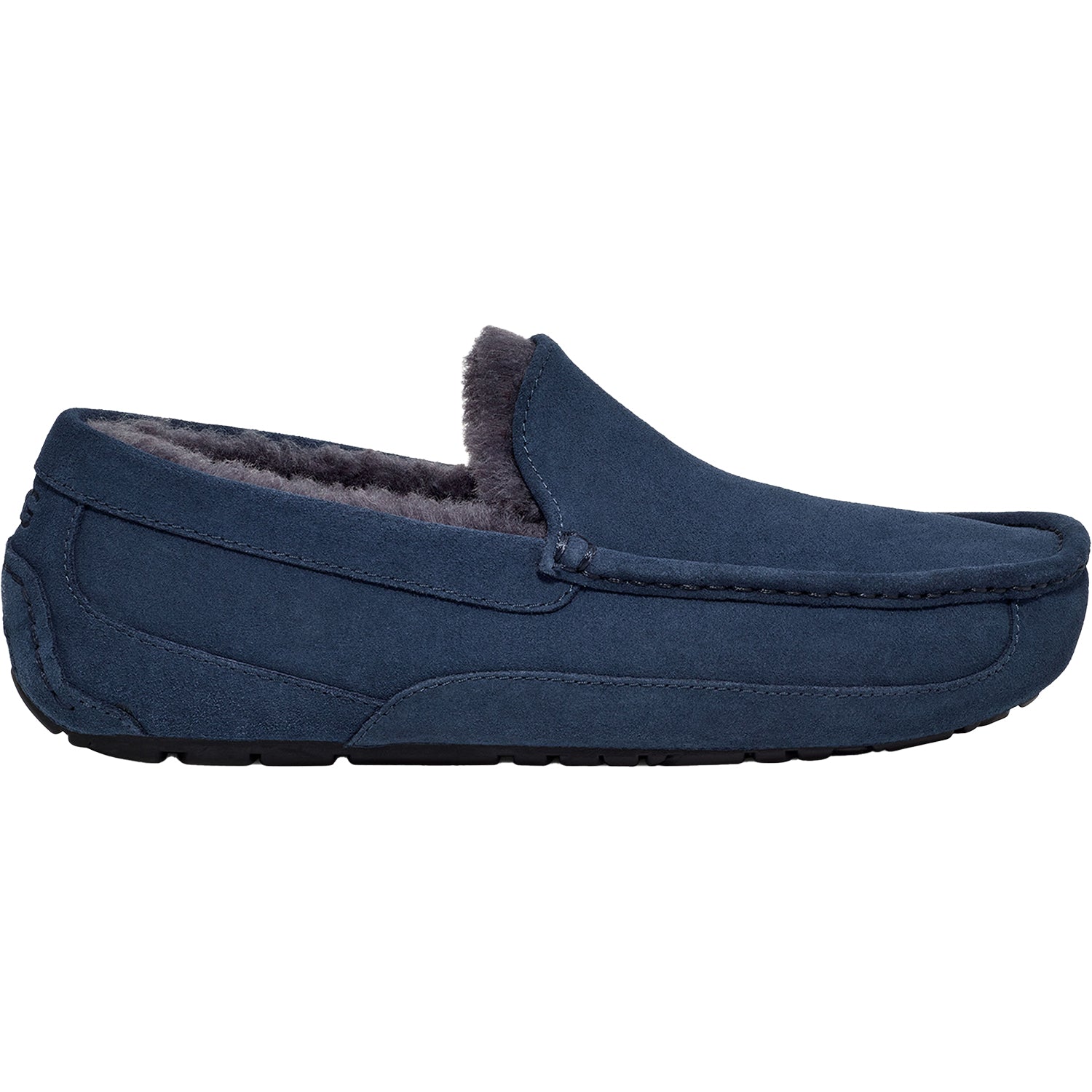 本日発送！！UGG ASCOT TRUE NAVY 27cm UGG Ascot Men's Loafer Slippers Deep Ocean Suede – Footwear etc.