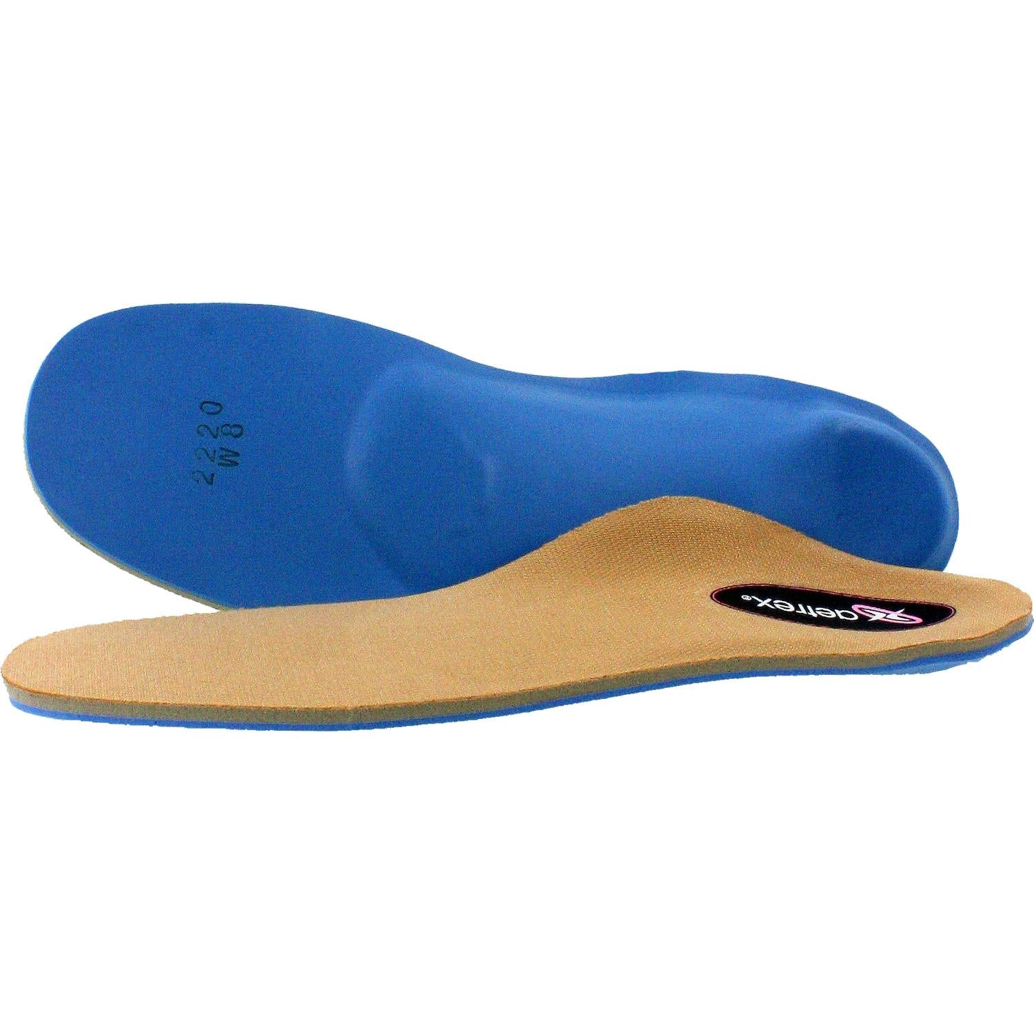 Womens Lynco Aetrex Lynco L2220 Memory Foam Women's Insoles Arch Supports Orthotics Beige Beige