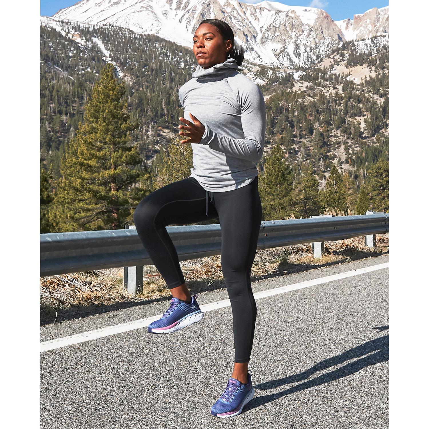 Womens Hoka one one Hoka Clifton 5 Women's Running Shoes Alloy/Metal Mesh Alloy/Metal Mesh
