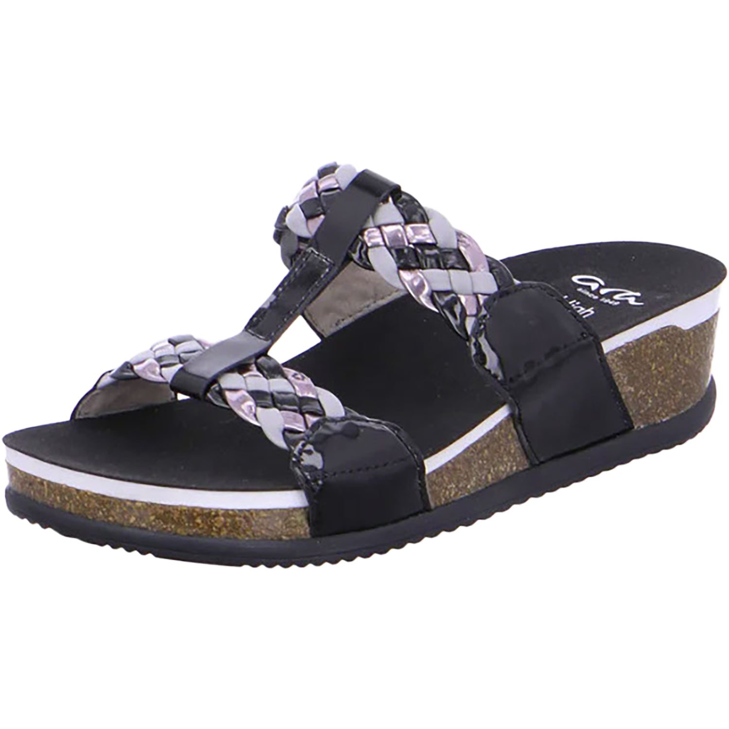 Womens Ara shoes Ara Nashville Women's Sandals Black Leather Black Leather