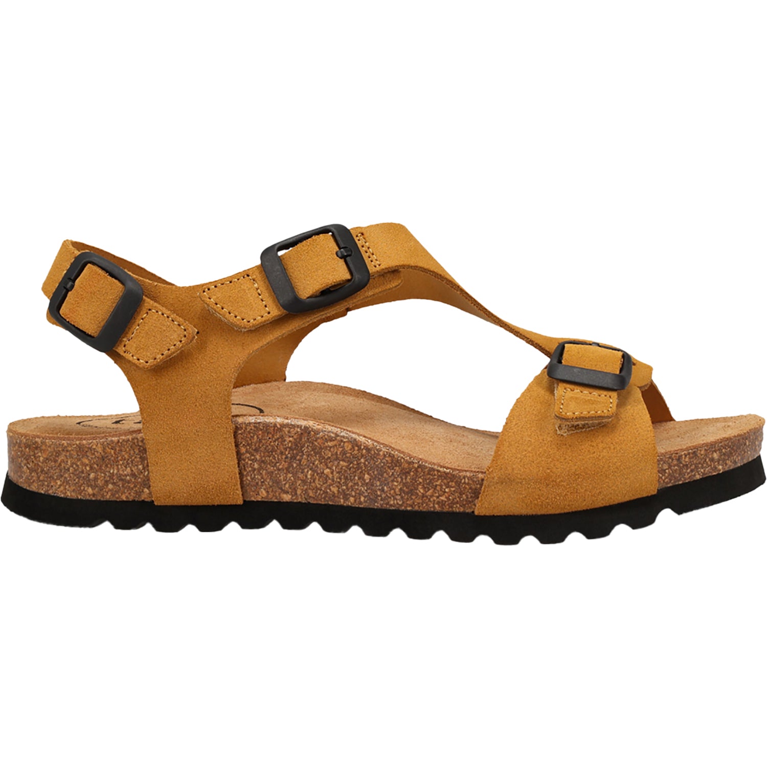 Womens Taos Taos MVP Women's Sandals Maize W/White Buckles & Outsole Suede Maize W/White Buckles & Outsole Suede