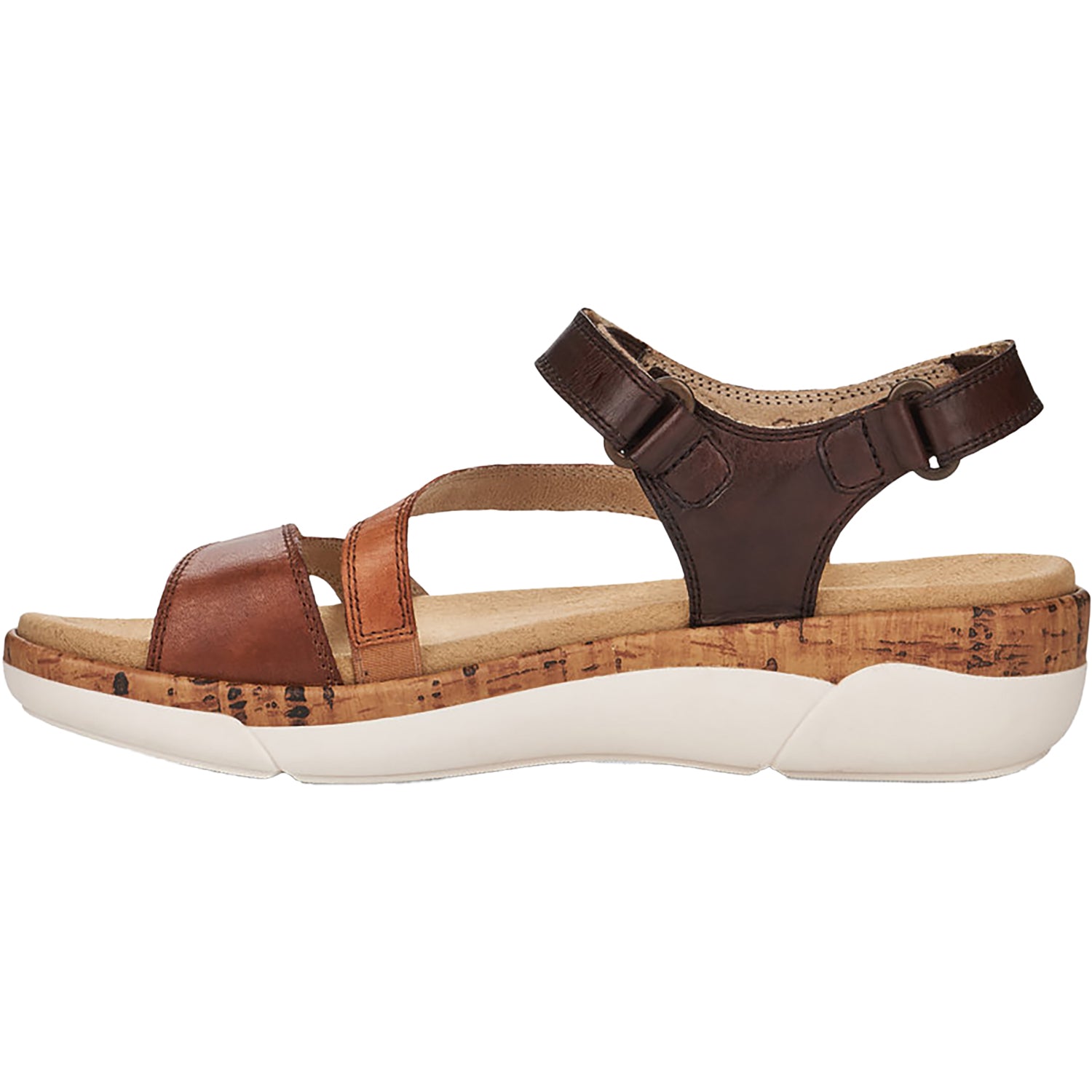Womens Remonte Remonte R6850-25 Jocelyn 50 Women's Backstrap Sandals Muskat/Noccia/Mokka Leather Muskat/Noccia/Mokka Leather