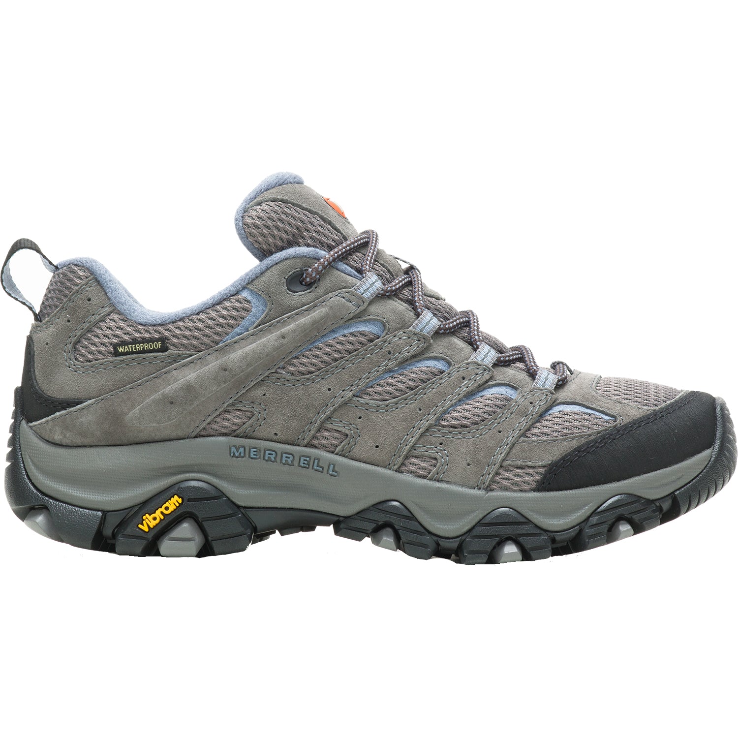 Womens Merrell Merrell Moab 3 Waterproof Women's Hiking Shoes Granite Suede Granite Suede