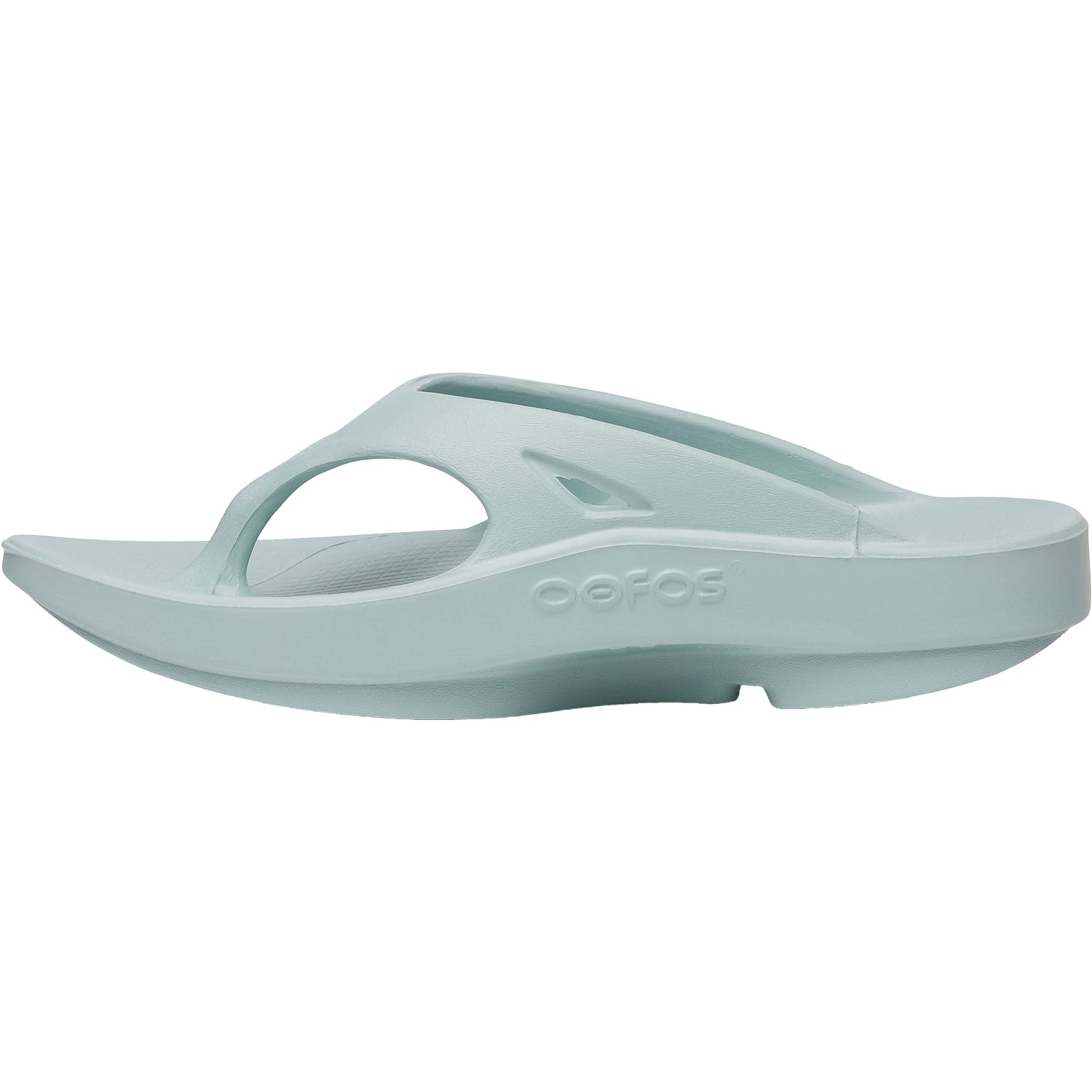 OOFOS OOriginal Unisex Thong Sandals Mist Synthetic – Footwear etc.
