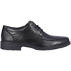 Mens Rieker Rieker B0013-00 Maurice Men's Dress Shoes Nero/Black Leather Nero/Black Leather