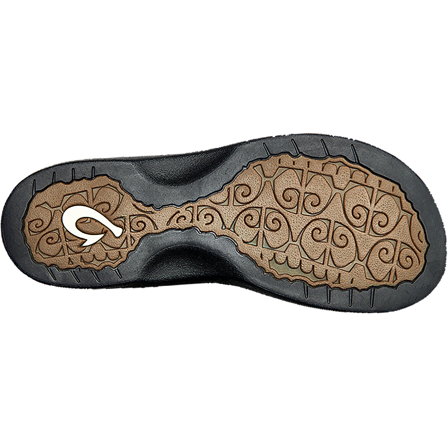 Womens Olukai Women's OluKai Ohana Black Synthetic Black Synthetic