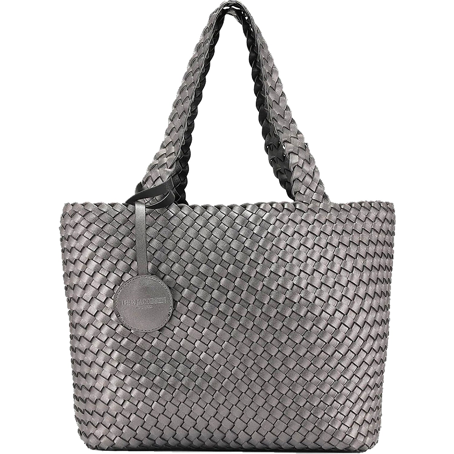 Women's Ilse Jacobsen Bag 08 Reversible Shopper Black/Gunmetal Synthetic