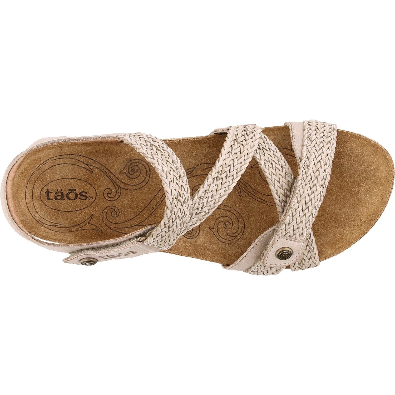 Womens Taos Taos Trulie Women's Sandals Stone Leather Stone Leather