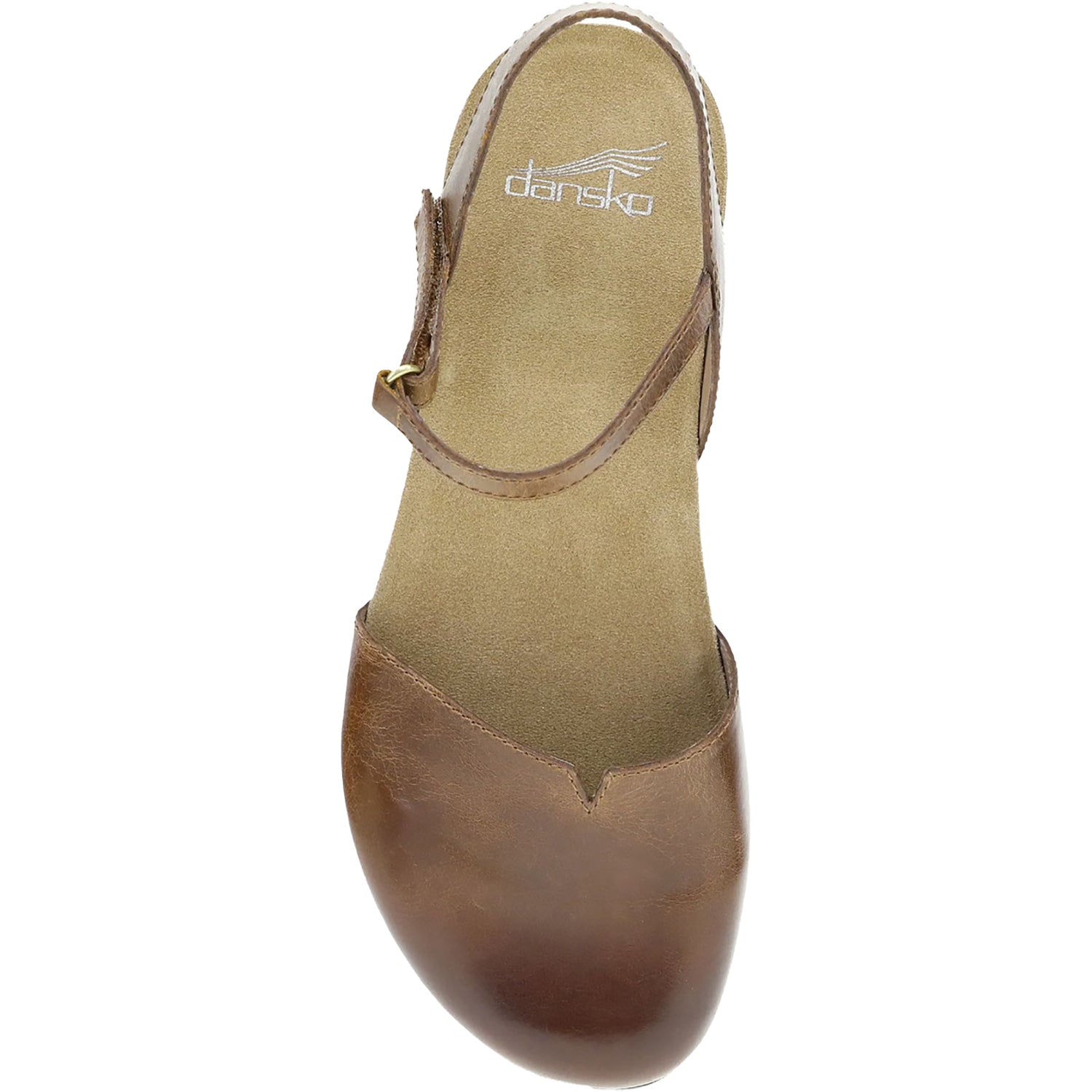 Womens Dansko Dansko Rowan Women's Shoes Tan Waxy Burnished Nubuck Tan Waxy Burnished Nubuck
