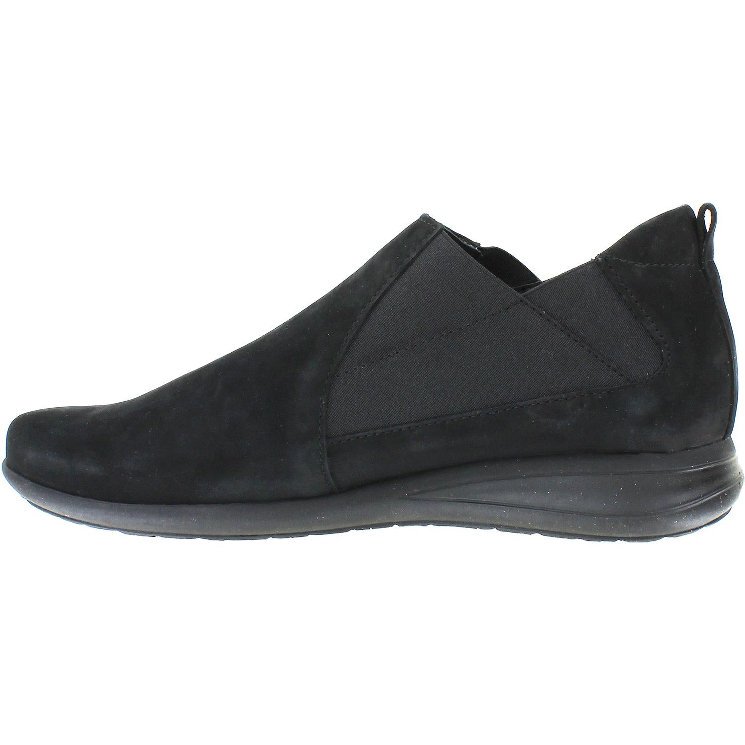 Womens Mephisto Mephisto Nellie Women's Booties Black Bucksoft Nubuck Black Bucksoft Nubuck